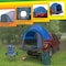 Wakeman Truck Bed Tent - Water-Resistant Camper Shell for 5.5 to 6ft Truck Bed - Fits 2 by 75-CMP1148 - alternate 8